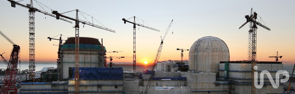 한국형 신형경수로 ‘APR(Advanced Power Reactor)1400’ 노형의 4번째 프로젝트 신고리원자력발전소 5ㆍ6호기 건설현장 전경 ⓒ사진제공=한국수력원자력 새울원자력본부