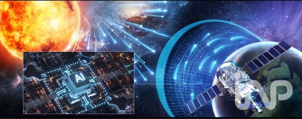 우주항공용 AI 뉴로모픽 반도체의 활용모식도 ⓒ사진제공=한국원자력연구원