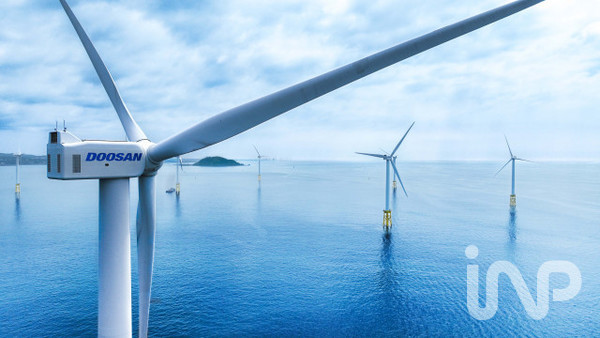 (※본 이미지는 기사와 무관함) 두산에너빌리티가 제주 한림읍 인근 해상에 설치한 5.5MW 해상풍력발전기 ⓒ인사이트N파워 DB